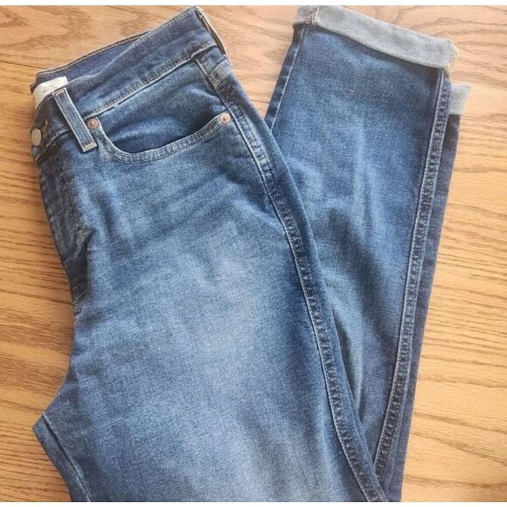74 Signature Levi Strauss heritage boyfriend cropped jeans size W27